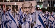 تظاهرات ده‌ها هزار صهیونیست به سوی محل اقامت نتانیاهو در قدس اشغالی