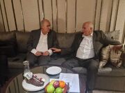 دیدار رئیس فدراسیون فوتبال ایران با همتای فلسطینی: جنایات بی رحمانه رژیم غاصب را مثل تمام ملت ایران محکوم می کنیم