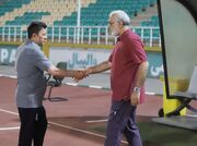 حضور پیشکسوت فوتبال در تمرین تیم ملی ایران