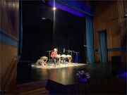 هنگ درام نوازی  نوازنده روسی در فرهنگسرای نیاوران | وزارت فرهنگ و ارشاد اسلامی