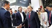 معاون وزیر حمل‌ونقل و زیرساخت ترکیه در غرفه همراه اول در نمایشگاه Mobilefest 2024 حضور پیدا کرد