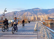 دوچرخه سواری دور دریاچه خلیج فارس