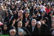 تصاویر / جشن روز دختر در حرم حضرت زینب(س) در اصفهان