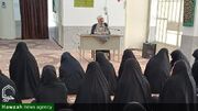 دیدار مدیر حوزه علمیه استان یزد با خواهران طلبه بهابادی