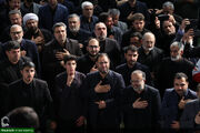 تصاویر/ مراسم وداع با پیکر رئیس جمهور شهید و همراهان در مصلی تهران