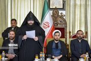 ادای احترام و دعا برای رئیس جمهور شهید و همراهان از سوی ارامنه تهران