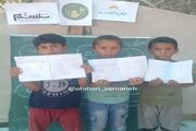 تحصیل در زیر بمباران ؛ نمادی از اراده کودکان فلسطینی برای پیروزی + عکس