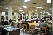 بیش از ۱۴۰۰ نفر طی از خدمات مطالعه کتابخانه مرکزی حرم رضوی استفاده کردند