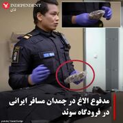 تعجب پلیس سوئد از دیدن بار مدفوع الاغ در چمدان مسافر ایرانی