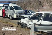 یک کشته و ۶ مجروح بر اثر برخورد ۲ دستگاه سواری در قزوین
