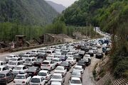 وضعیت راه‌های کشور؛ ترافیک سنگین در جاده چالوس و هراز