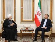 دیدار و گفت‌وگوی امیرعبداللهیان با نائب رئیس مجلس اعلای اسلامی شیعیان ‎لبنان