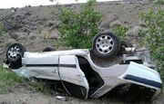 ۶ کشته و مصدوم در حادثه واژگونی خودروی پرشیا در جاده ماکو بازرگان