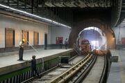 پروژه متروی کرج یک گام رو به جلو؛ احداث قطعه دوم خط ۲ قطار شهری