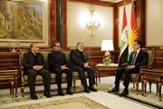 دیدار استاندار کردستان با رئیس اقلیم کردستان عراق