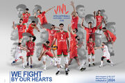 پوستر تیم ملی والیبال مردان ایران در سال ۲۰۲۴ (۱۴۰۳) منتشر شد