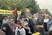 راهپیمایی نمازگزاران تهرانی در محکومیت حمله رژیم صهیونیستی به رفح