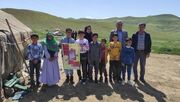 نخستین جشنواره کتابخوانی عشایر استان اردبیل با عنوان «بیلیک اوبالاری» در حال برگزاری است