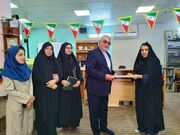 منتخب مردم لارستان، خنج، گراش، اوز و جویم از کتابخانه حسینیه اعظم لار بازدید کرد