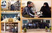 یاد رئیس جمهور شهید، بازگشایی یک کتابخانه و دیدار با کتابداران