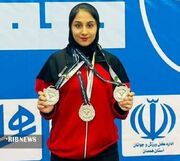 افزایش مدالهای وزنه برداران خوزستان در مسابقات دختران کشور