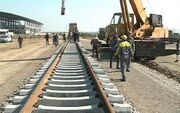 پیشرفت ۷۰ درصدی راه آهن زاهدان – ایرانشهر – چابهار