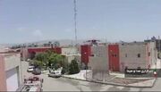 تست عملیاتی اولین پهپاد آتش‌نشانی کشور در شیراز