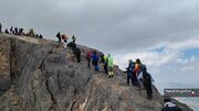 صعود کوهنوردان به رشته‌کوه دالانکوه