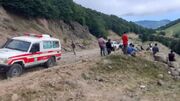 سقوط مرگبار یک دستگاه بولدوزر در شهرستان آستار