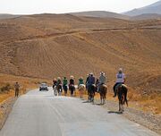 سوارکاران خراسان شمالی راهی حرم رضوی شدند