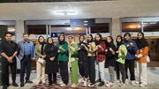 اعزام تیم منتخب دختران تکواندوکار به مسابقات المپیاد منطقه ای