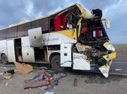 واژگونی اتوبوس تور گردشگری با ۲ کشته و ۲۵ مجروح در ورودی قزوین