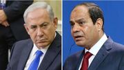 رئیس جمهور مصر تماس نتانیاهو را رد کرد