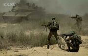 نبرد رزمندگان مقاومت با صهیونیستها در چند محور غزه/ حملات توپخانه‌ای اسرائیل به جنوب لبنان
