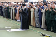 حواشی نماز بندگی و همبستگی عید فطر در تهران