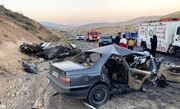تصادف درآزادراه شیراز-اصفهان هشت مصدوم بجا گذاشت