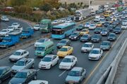 ترافیک سنگین صبحگاهی در آزادراه تهران - کرج -قزوین