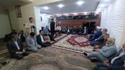 معاون رئیس جمهور با ۲ خانواده شهید و جانباز بوشهری دیدار کرد