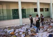 کارشناسان بین‌المللی: ۸۰ درصد مدارس غزه تخریب شده است