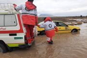 ۱۱ استان کشور متأثر از سیل و آبگرفتگی/امدادرسانی‌ نیروهای هلال احمر به بیش از ۱۳۰۰ نفر