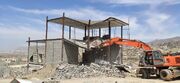 ۳۴ مورد تخریب و رفع تصرفات اراضی ملی در شهرستان دماوند اجرا شد