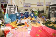 نمایشگاه دست سازه‌های هنرستانی در قشم گشایش یافت