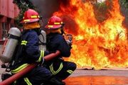 آتش سوزی در پتروشیمی آبادان مهار شد
