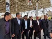 فیلم/حضور سفیر ایران و معاون وزیر کشور عراق در مرز خسروی