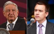بحران دیپلماتیک اکوادور- مکزیک؛ شکایت متقابل به لاهه