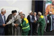 قدردانی از زحمتکشان شهرداری منطقه ۲۰ تهران به مناسبت روز کارگر