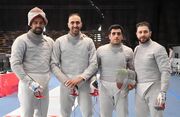 با هدف آماده‌سازی در راه المپیک؛ سابریست‌های ایران در جایزه بزرگ سئول