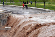 بارش باران به زیرساخت های استان بوشهر خساراتی وارد کرد/ مسدودشدن برخی مسیرهای مواصلاتی