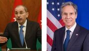 رایزنی تلفنی وزیران خارجه اردن و آمریکا و تاکید واشنگتن بر دستیابی فوری به آتش بس در غزه