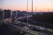 کاهش ترافیک میدان بهمن با افتتاح زیرگذر تندگویان-نواب + فیلم